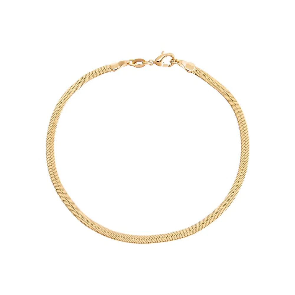Herringbone Anklet
