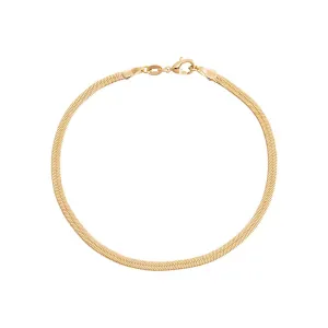 Herringbone Anklet