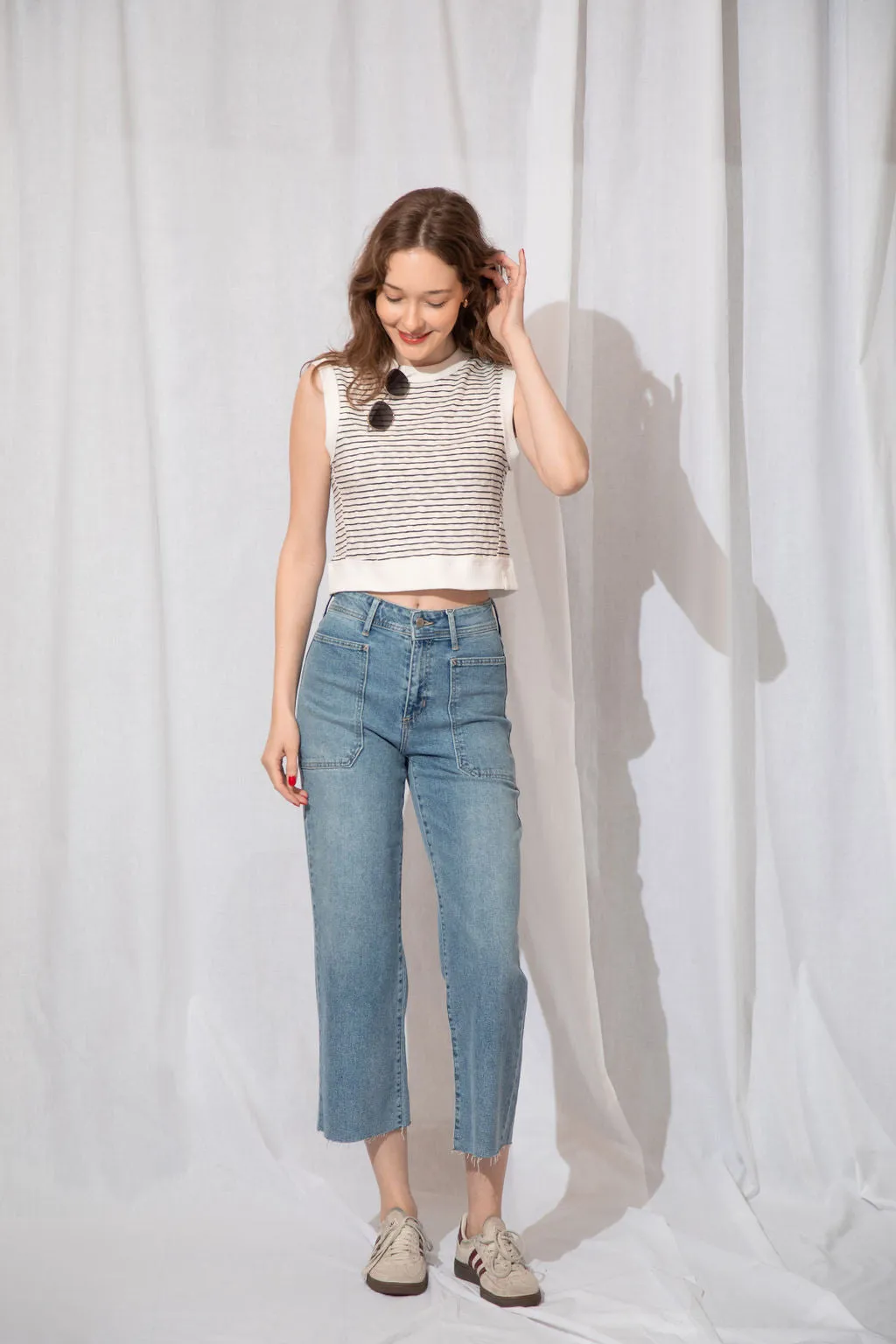 High Rise Utility Wide Leg