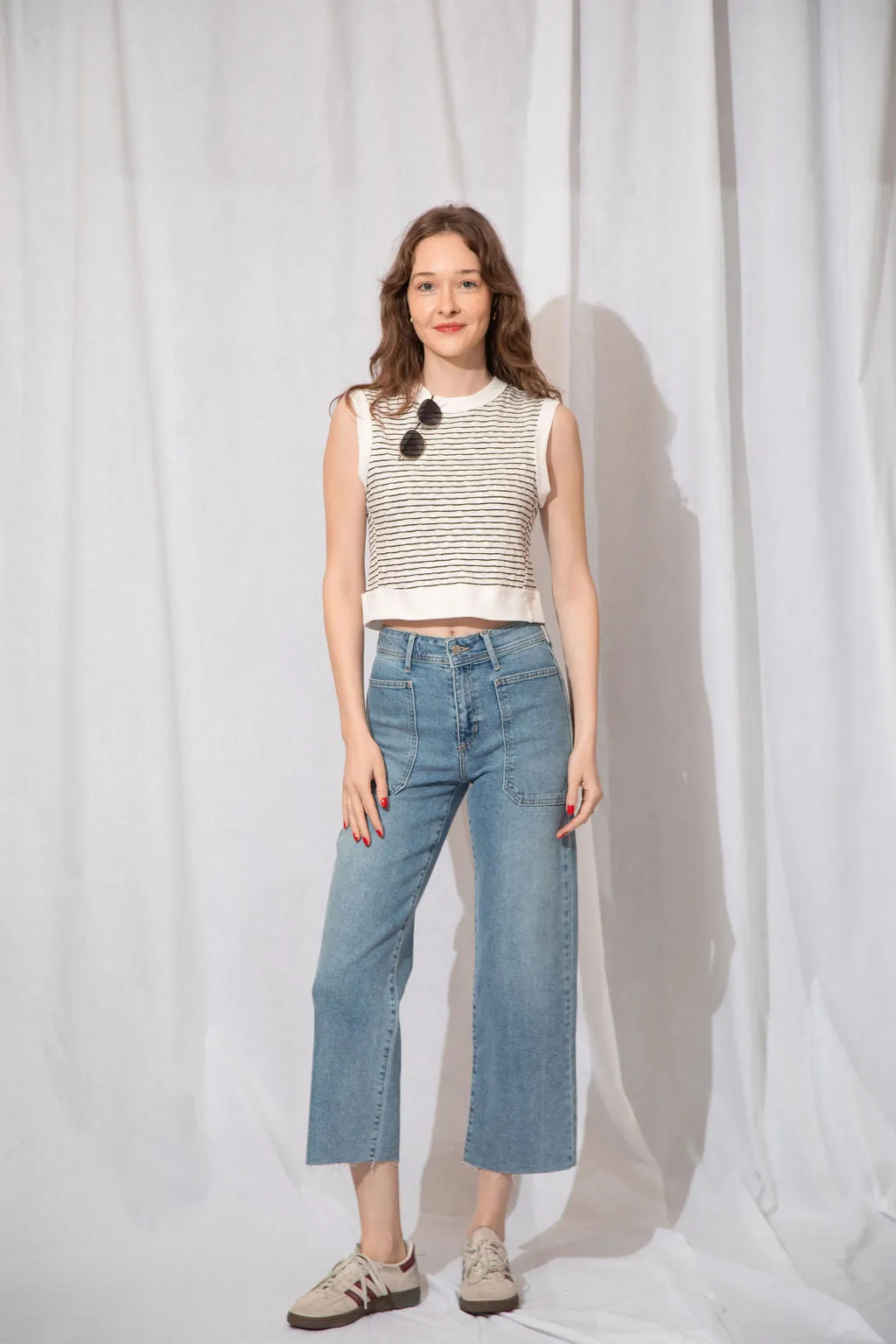High Rise Utility Wide Leg