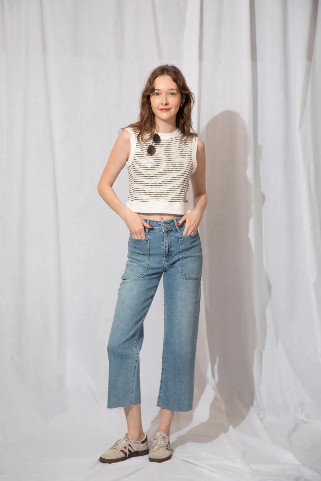 High Rise Utility Wide Leg