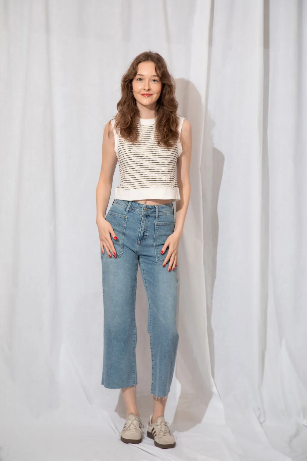 High Rise Utility Wide Leg