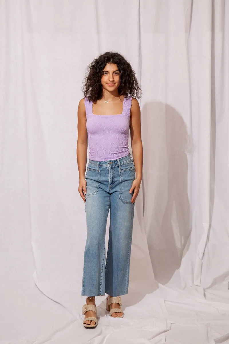 High Rise Utility Wide Leg