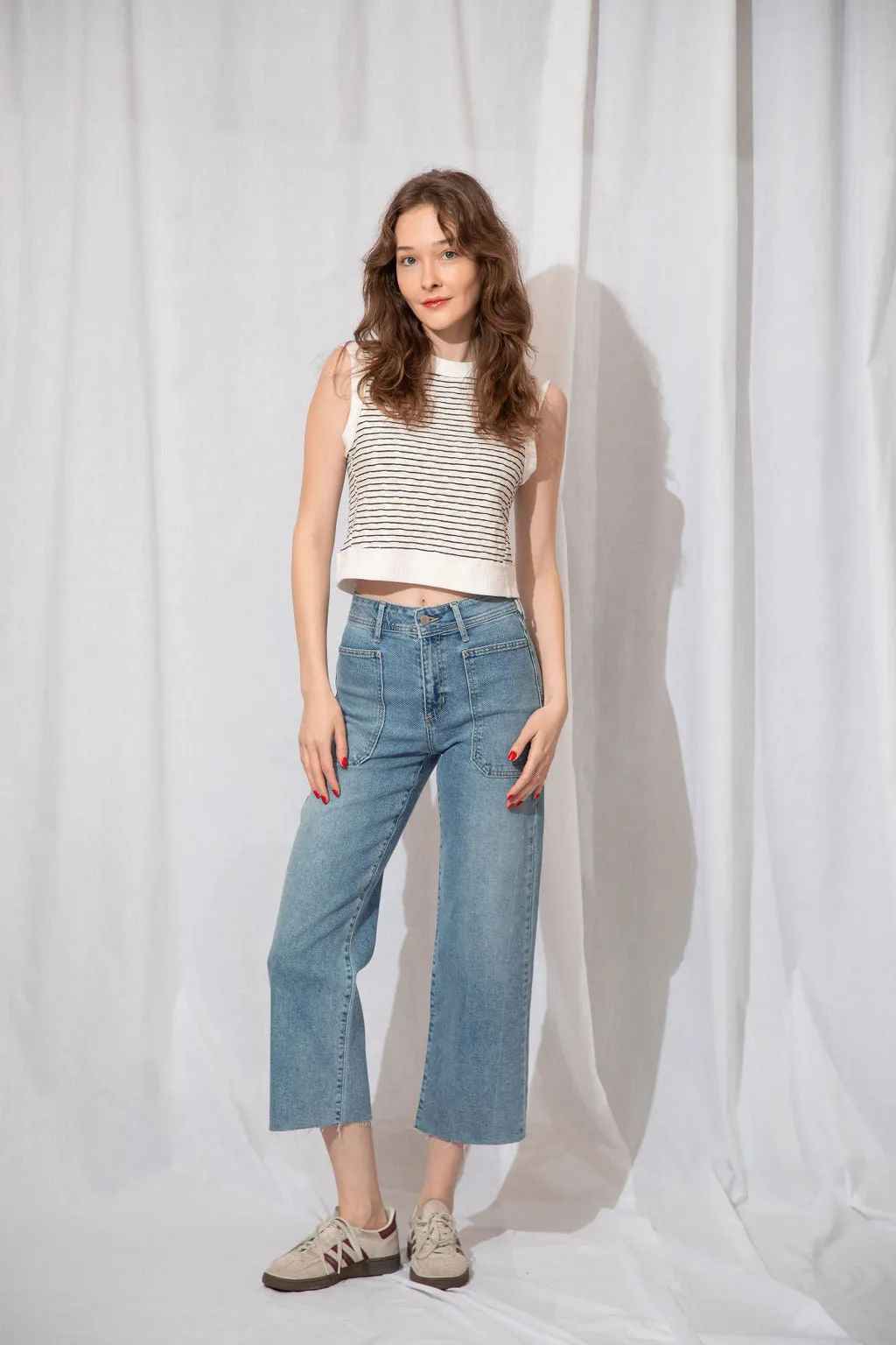 High Rise Utility Wide Leg