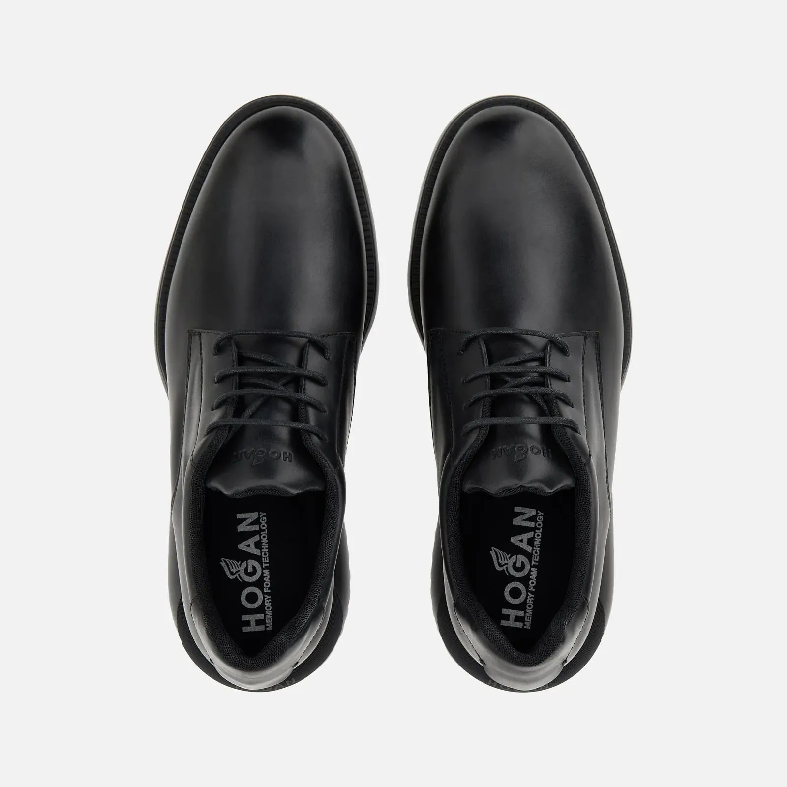 Hogan H600 Lace-Ups - Black