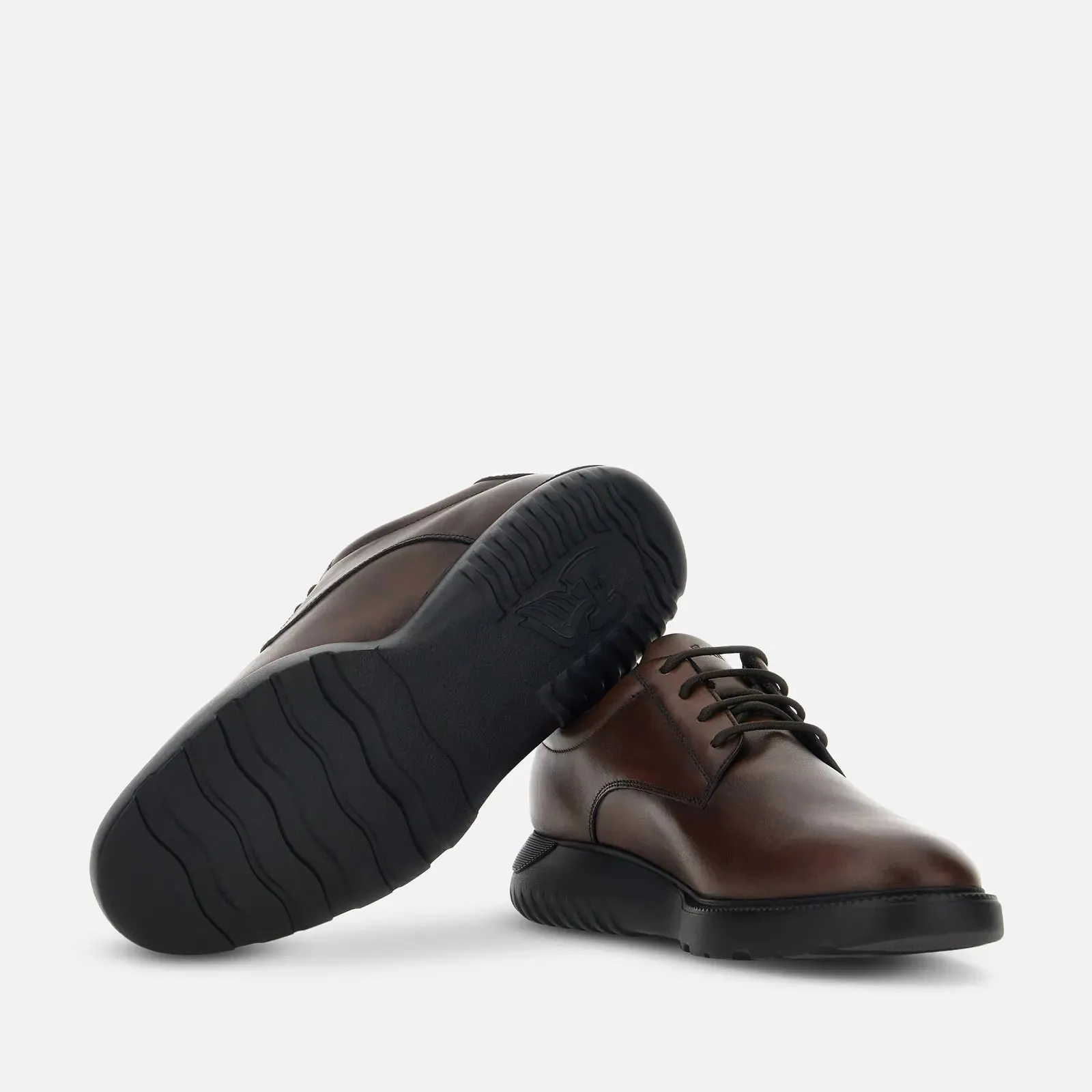 Hogan H600 Lace-Ups - Brown