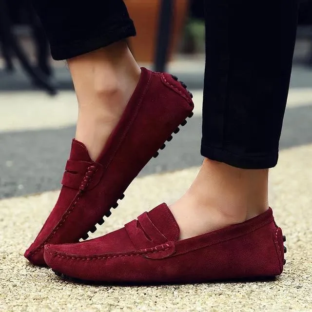 HUGO - ITALIAN STYLE SUEDE LOAFERS