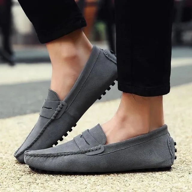 HUGO - ITALIAN STYLE SUEDE LOAFERS