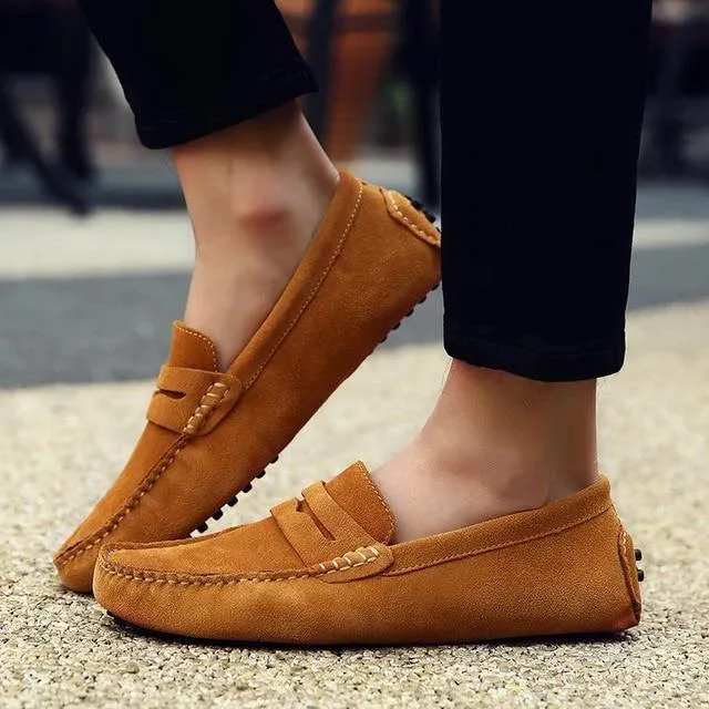 HUGO - ITALIAN STYLE SUEDE LOAFERS
