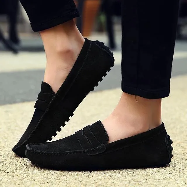HUGO - ITALIAN STYLE SUEDE LOAFERS