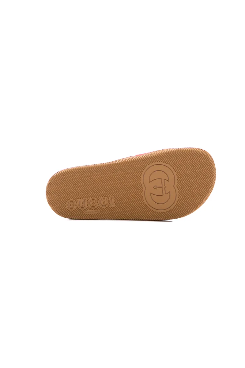 Interlocking G Agrado Slide Sandals - Size 39