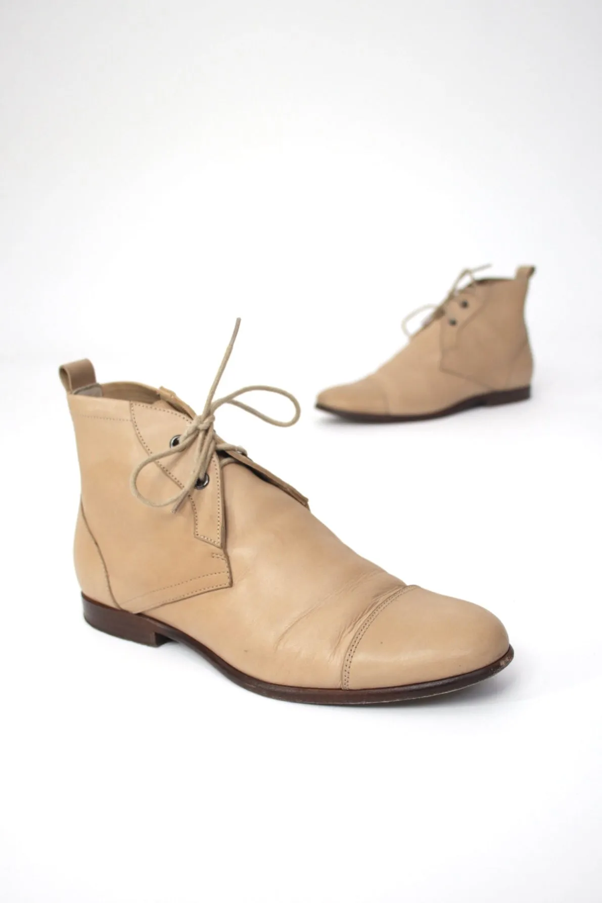 Jil Sander Leather Chukka Boots*