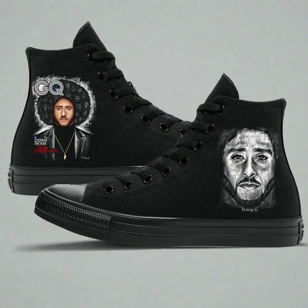 Justified & Doing It | Kaepernick Shoes | Blackout Kicks | Converse