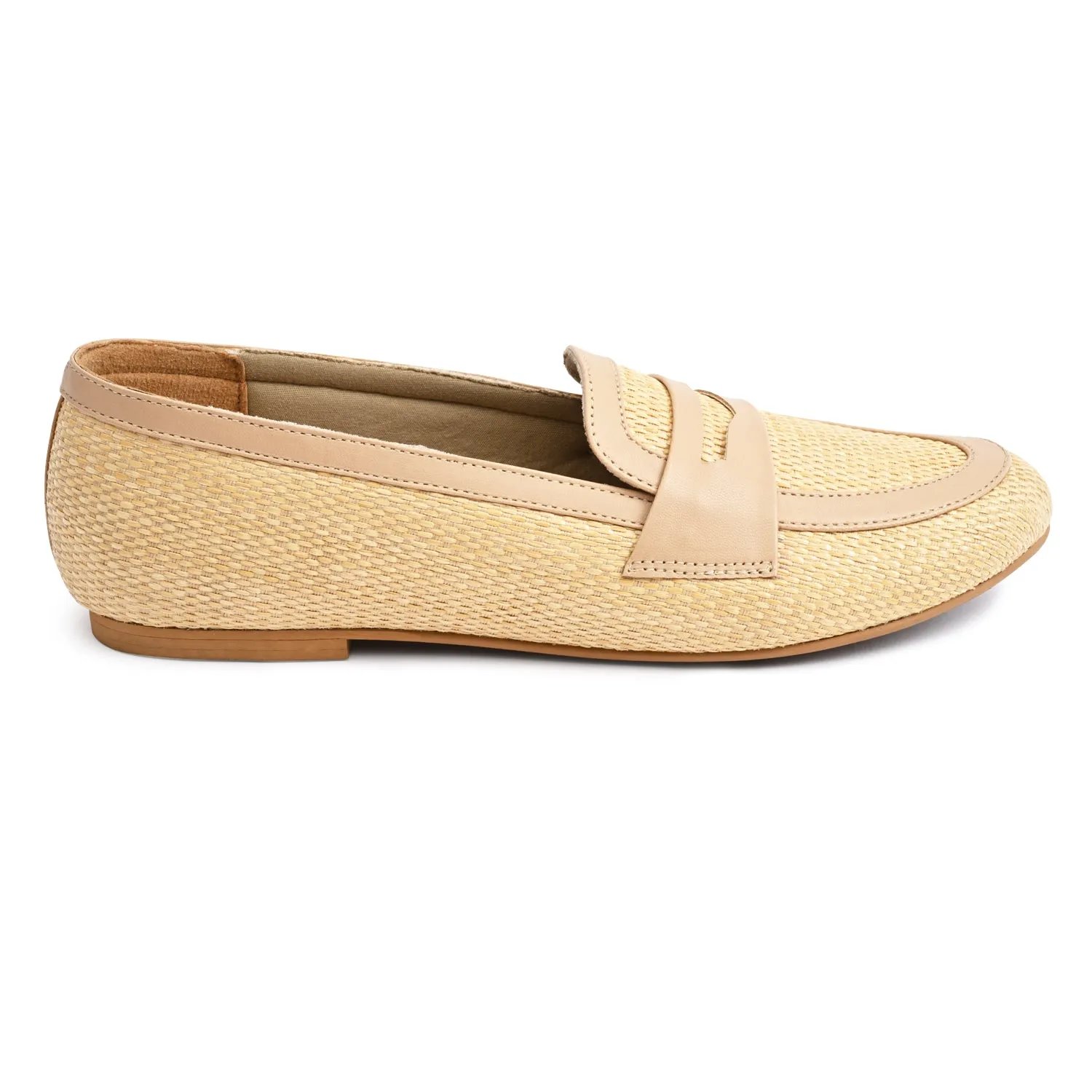 Kate Loafers in Raffia for Women