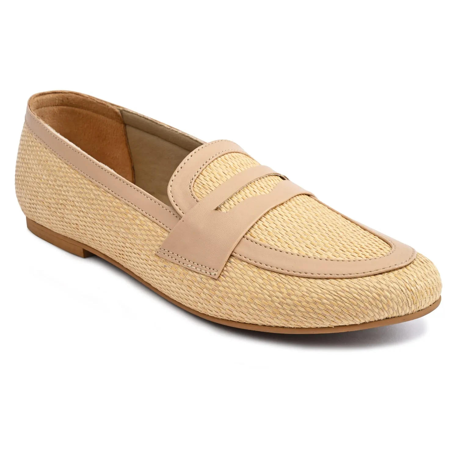 Kate Loafers in Raffia for Women