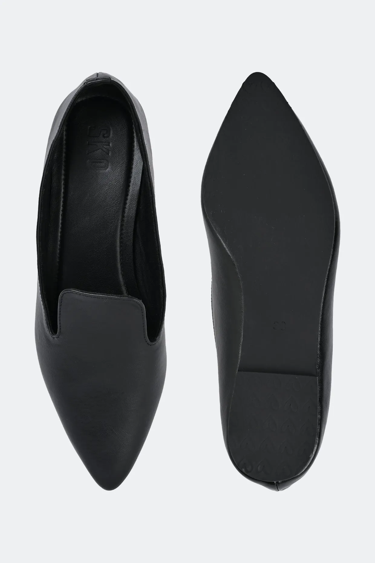 Kim Black Loafers For Women