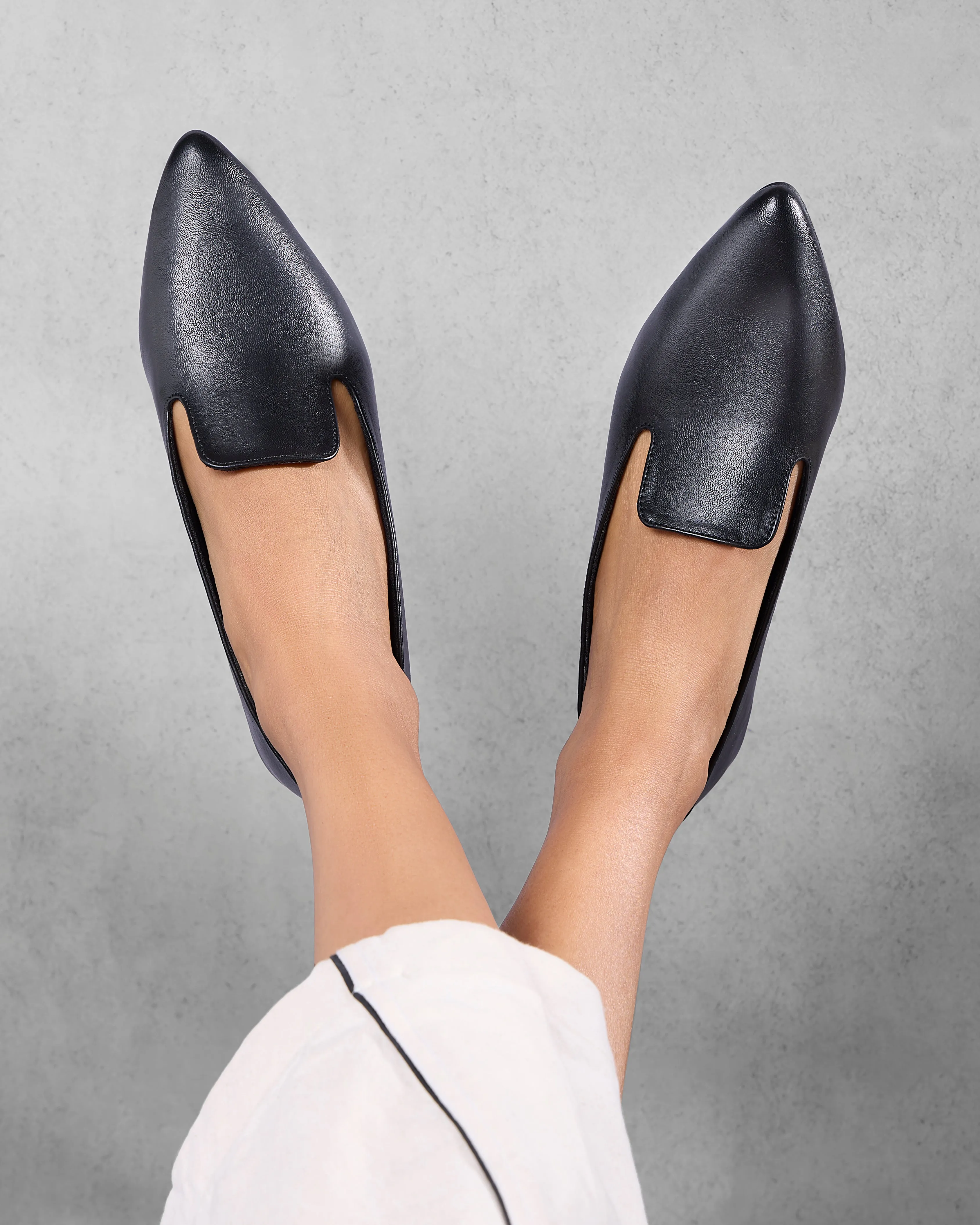 Kim Black Loafers For Women