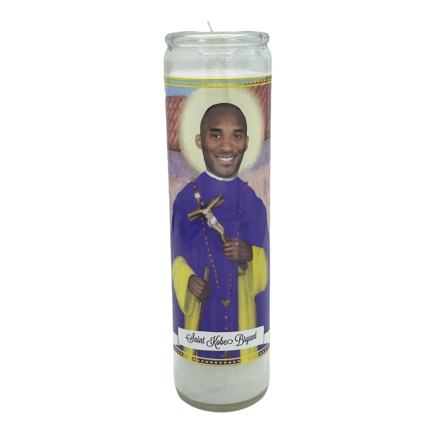 Kobe Bryant Devotional Prayer Saint Candle