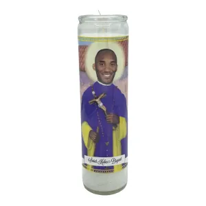 Kobe Bryant Devotional Prayer Saint Candle