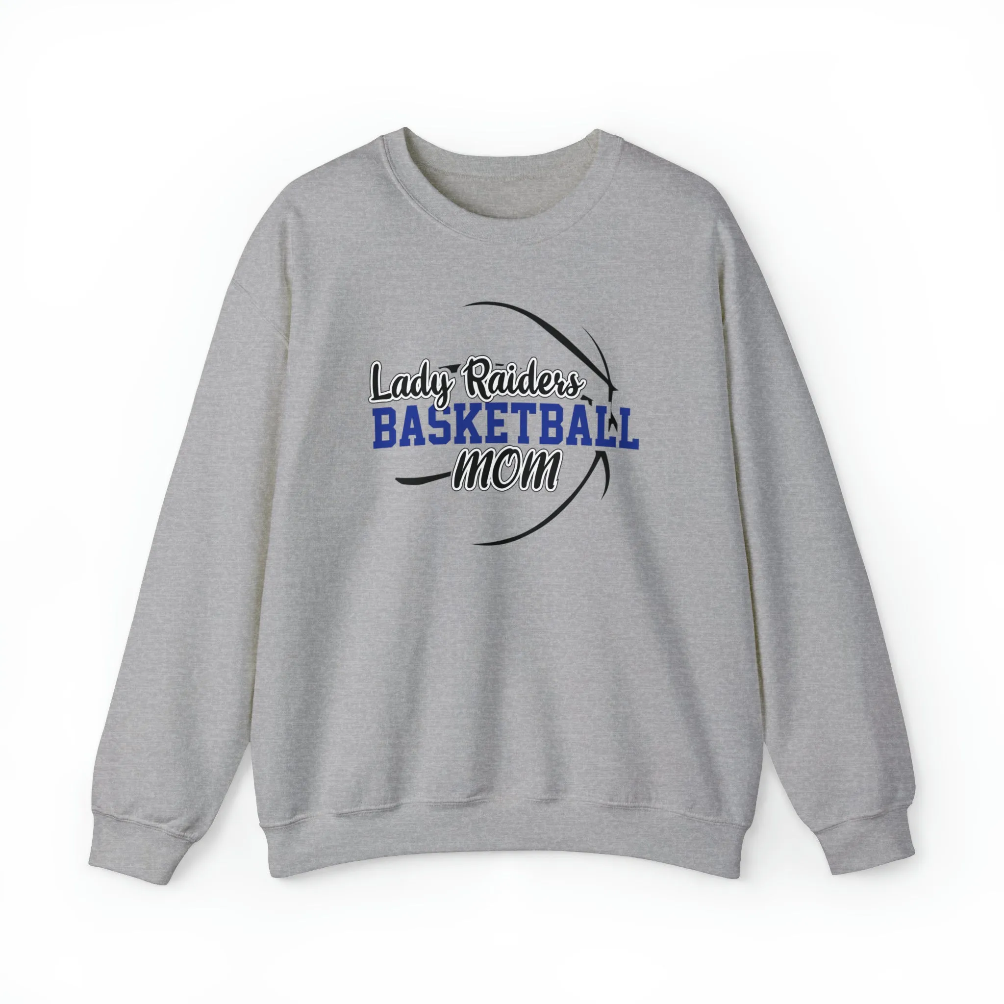 Lady Raiders Basketball Mom Unisex Heavy Blend™ Crewneck Sweatshirt