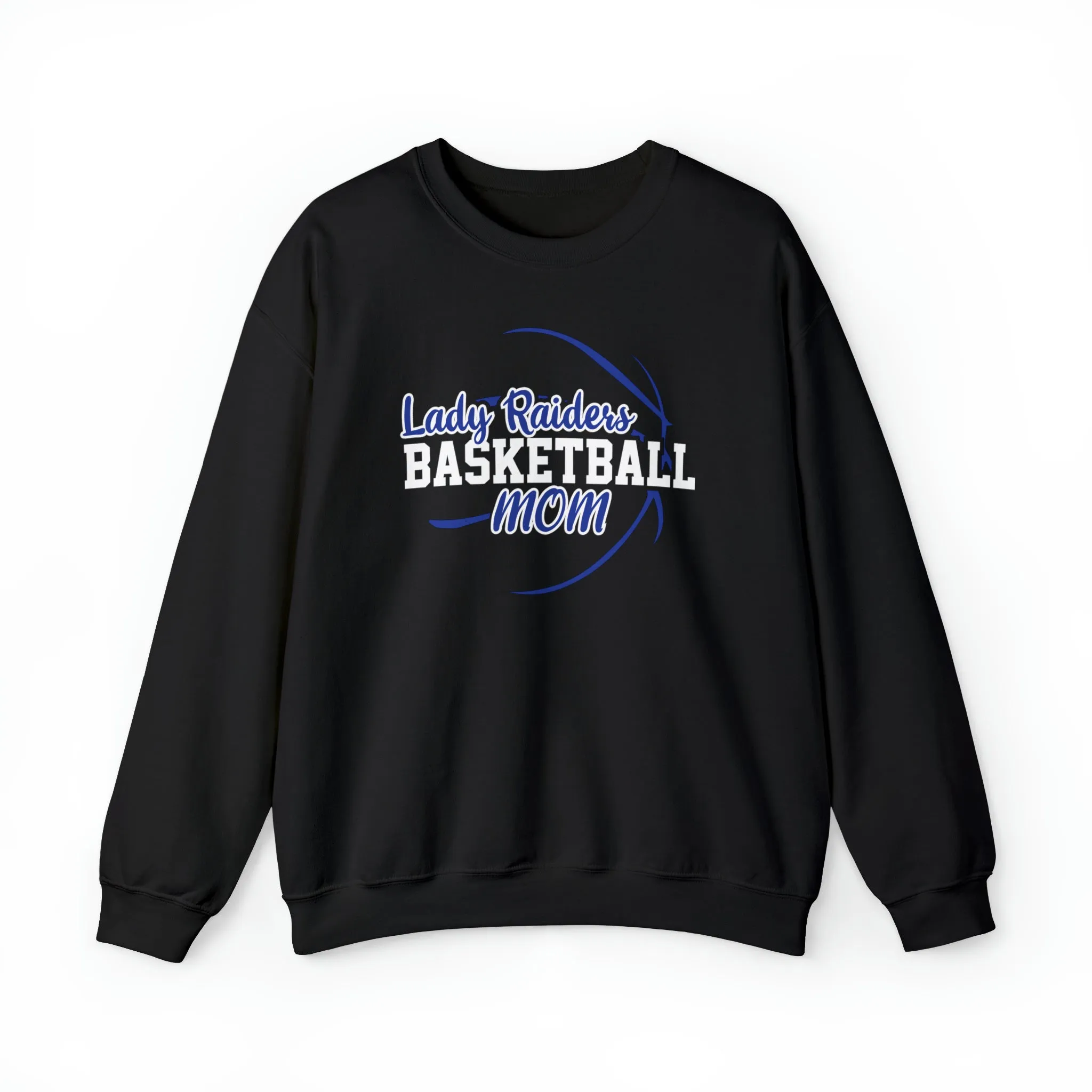 Lady Raiders Basketball Mom Unisex Heavy Blend™ Crewneck Sweatshirt