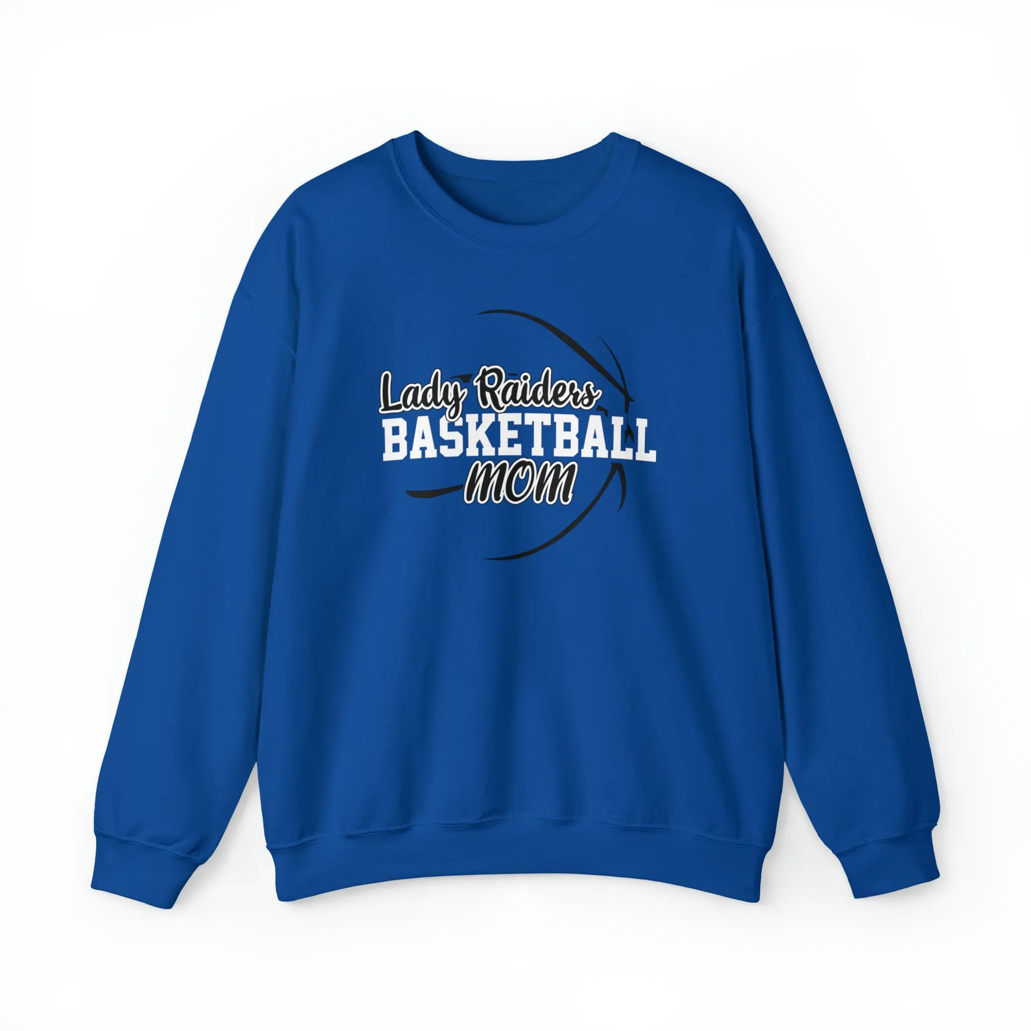 Lady Raiders Basketball Mom Unisex Heavy Blend™ Crewneck Sweatshirt