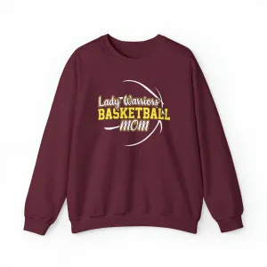 Lady Warriors Basketball Mom Unisex Heavy Blend™ Crewneck Sweatshirt