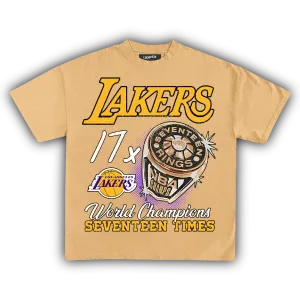 LAKERS VINTAGE CHAMPIONS TEE