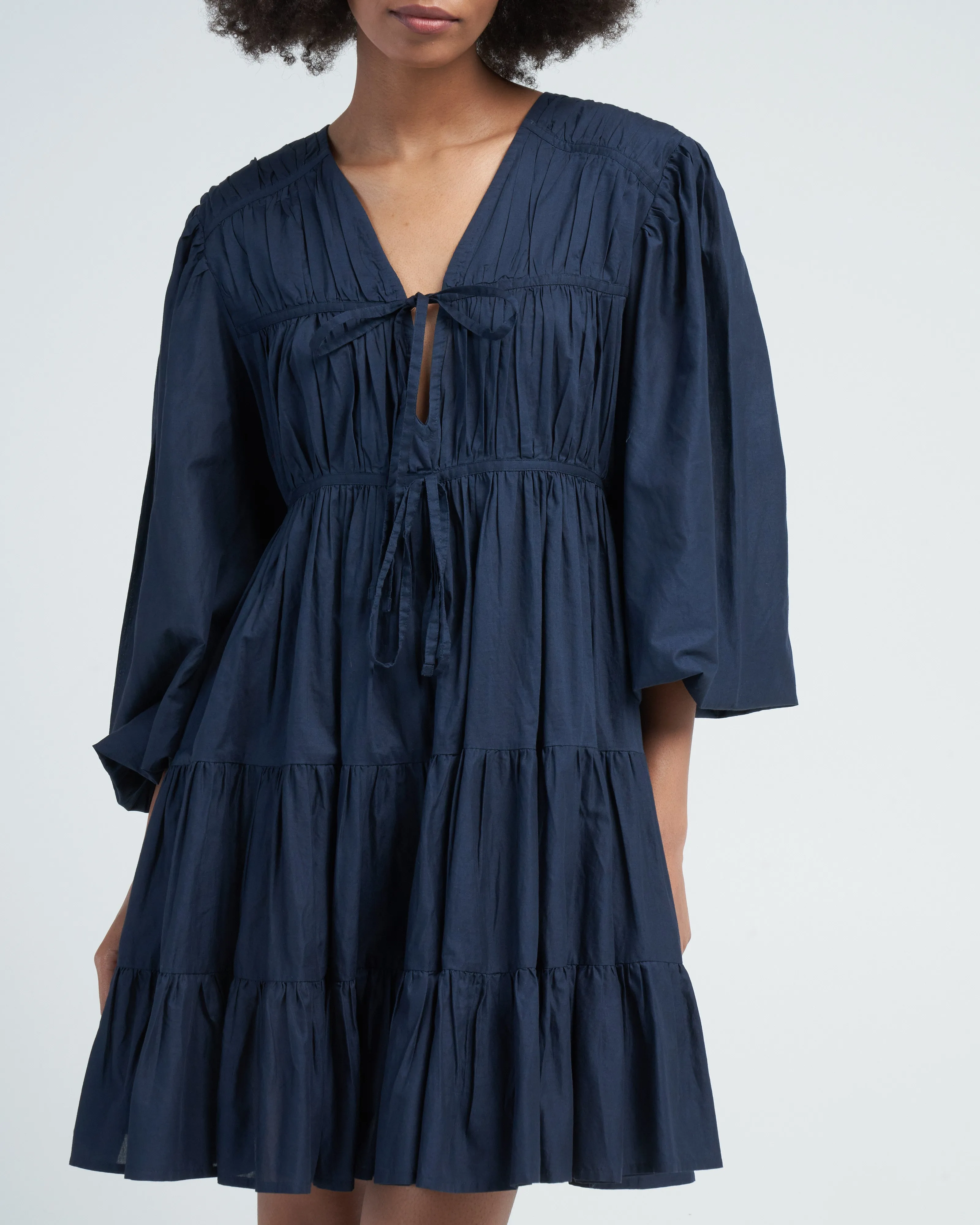 lasse dress - navy