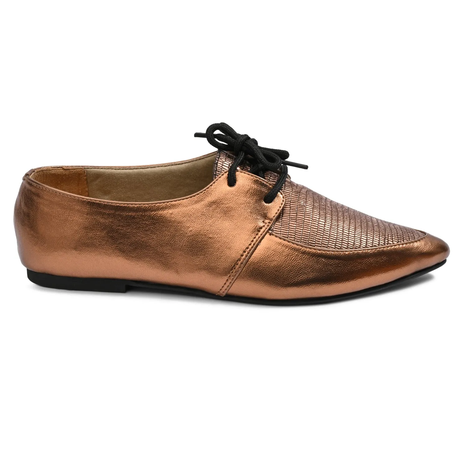 Lea Bronze Loafers For Women