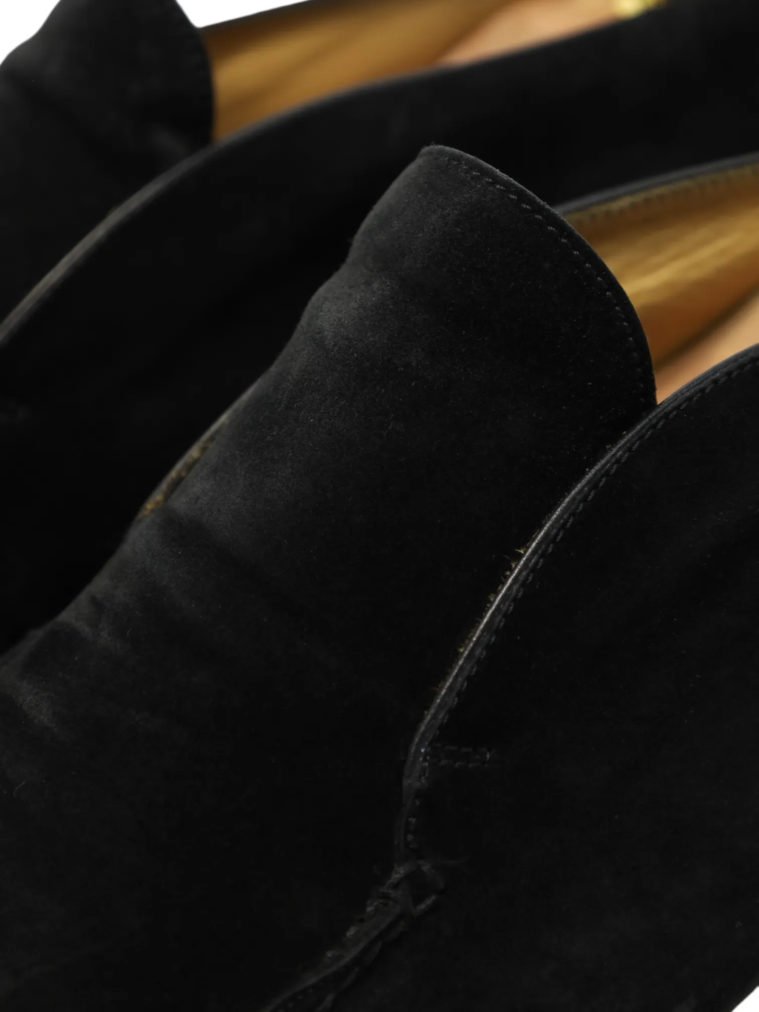 Loro Piana Black Suede Open Walk Chukka Boots