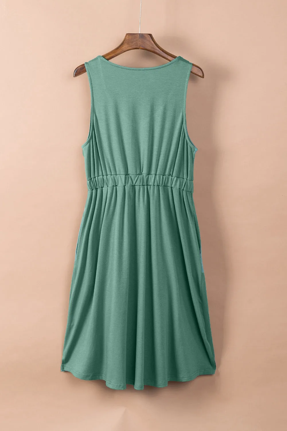 Mady Sleeveless Button Down Mini Dress - Online Exclusive