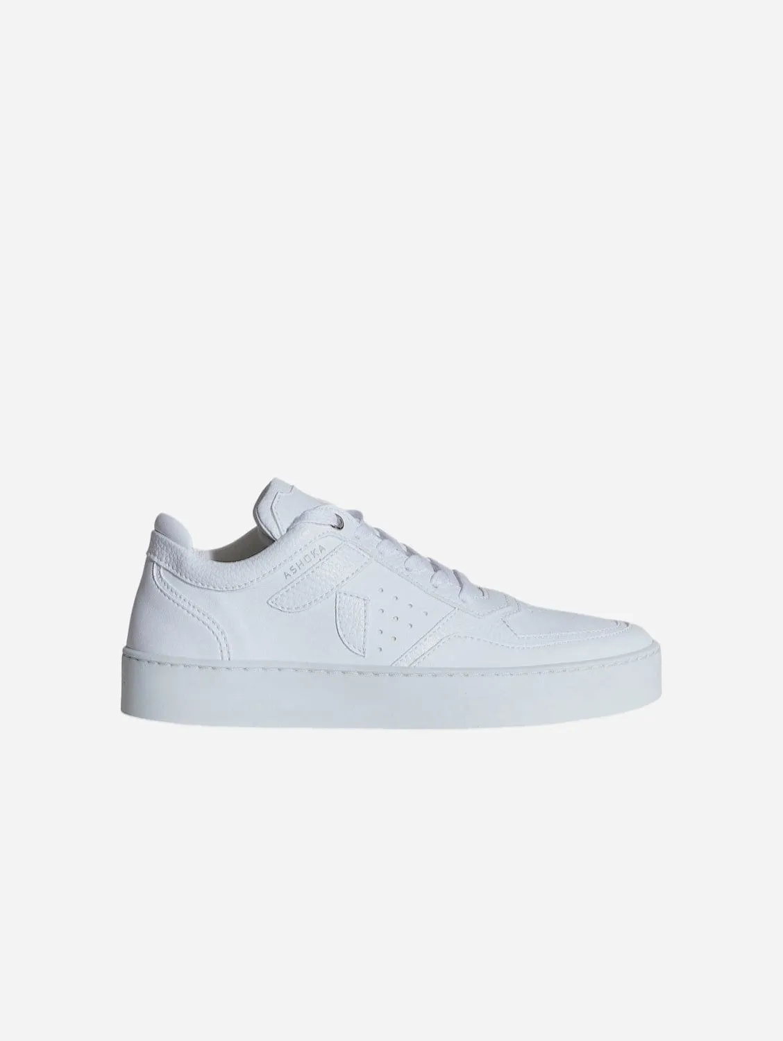 Mateo Unisex Biosourced & Recycled Low Sneakers | White