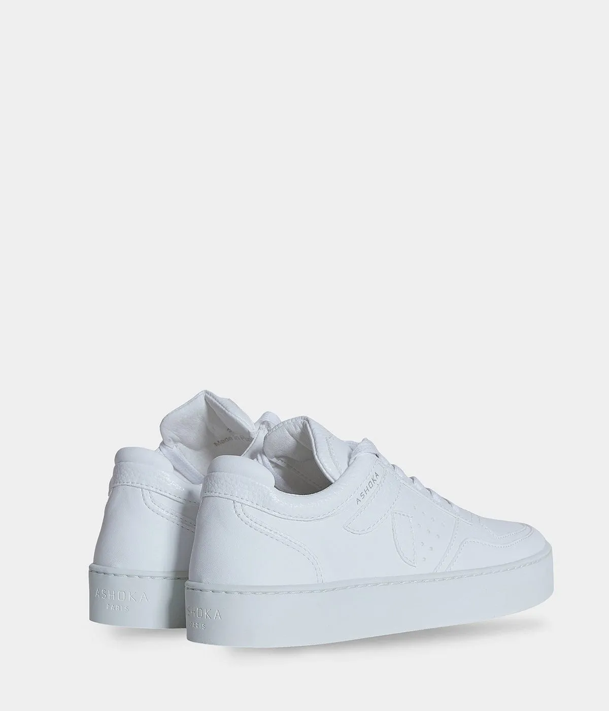 Mateo Unisex Biosourced & Recycled Low Sneakers | White