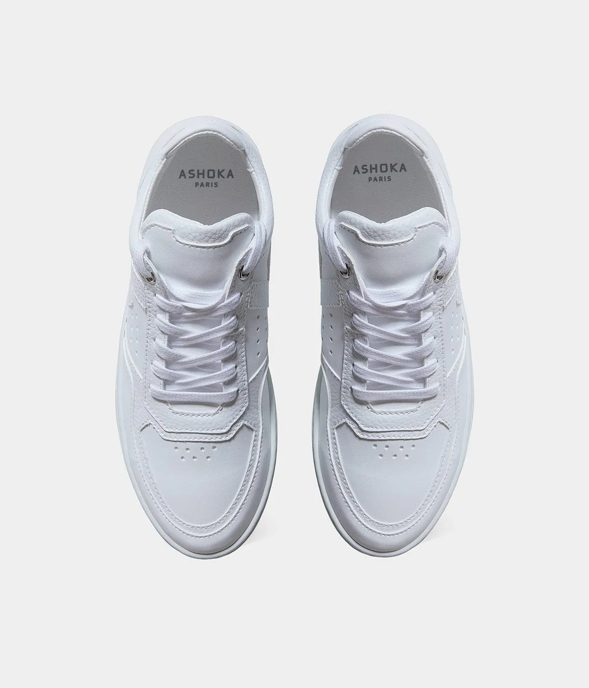 Mateo Unisex Biosourced & Recycled Low Sneakers | White