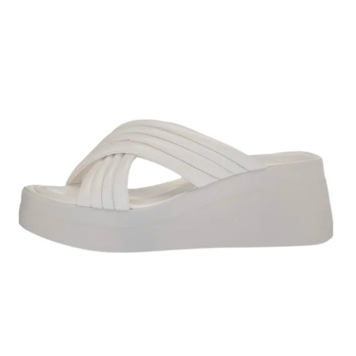 MAZ-ITALY Women's Platform Slide Wedge Sandals