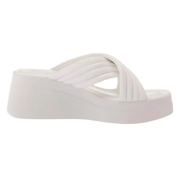 MAZ-ITALY Women's Platform Slide Wedge Sandals