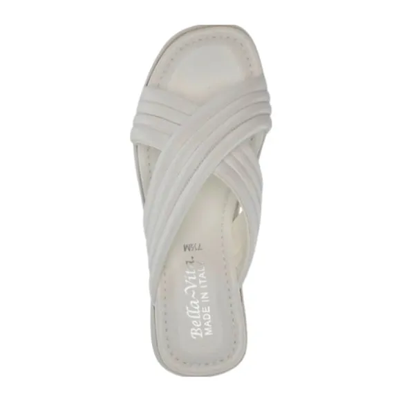 MAZ-ITALY Women's Platform Slide Wedge Sandals