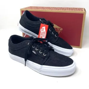 💖MEGA SALE💖VANS  Women's  VN0A38CGRY8  Chukka Low Denim Black Pewter White