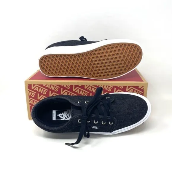 💖MEGA SALE💖VANS  Women's  VN0A38CGRY8  Chukka Low Denim Black Pewter White
