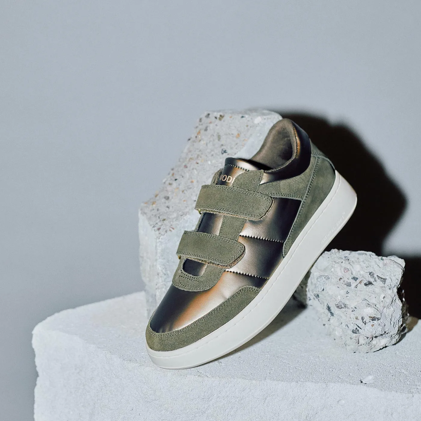 Monica Metallic Nylon - Moss