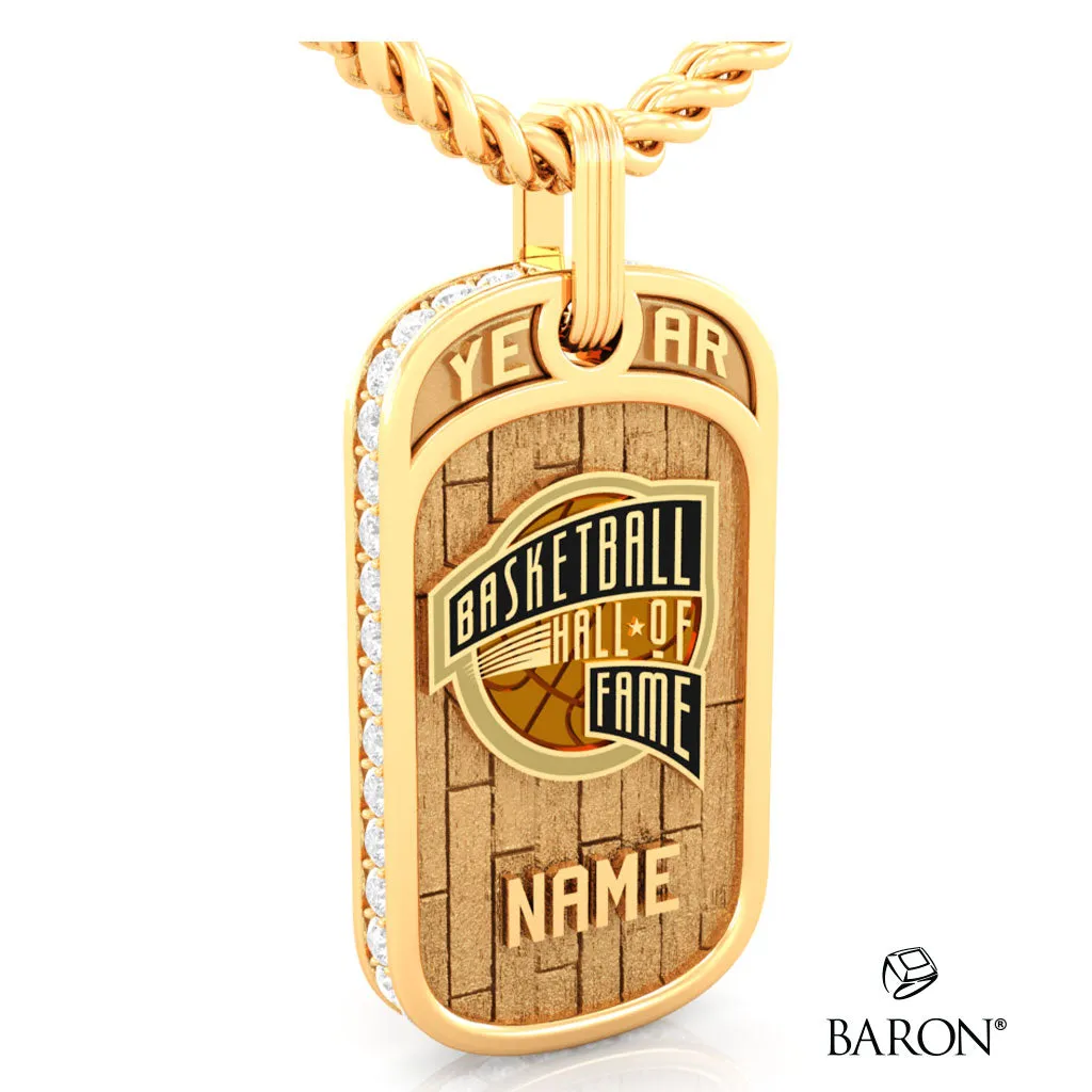 Naismith Basketball Hall of Fame Bill Fitch Friends & Family Champ Tag - Design 1.2