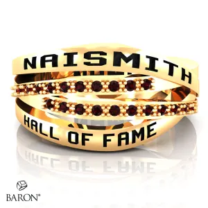 Naismith Basketball Hall of Fame Class of 2022 Friends and Family  Entwine Ring - Design 9.1
