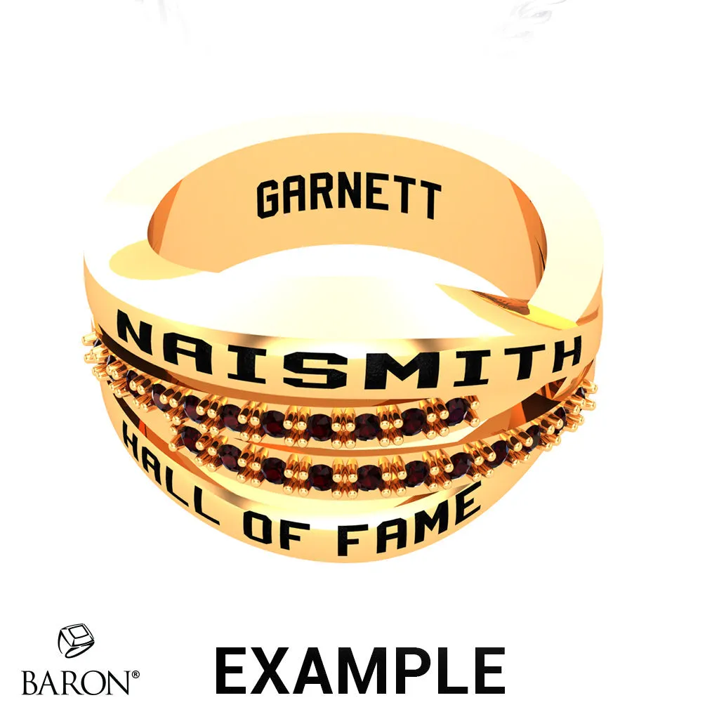 Naismith Basketball Hall of Fame Class of 2023 Friends and Family  Entwine Ring - Design 9.1