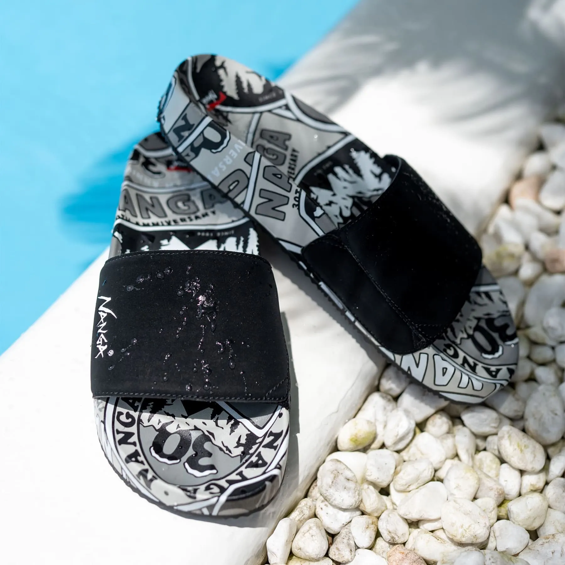 NANGA×HAYN 30th anniv. SLIDE SANDALS