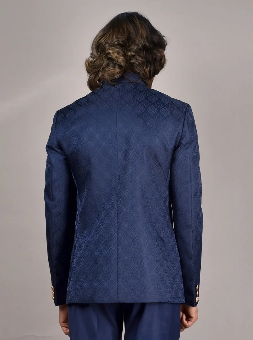 Navy Blue Jodhpuri Suit | JadeBlue