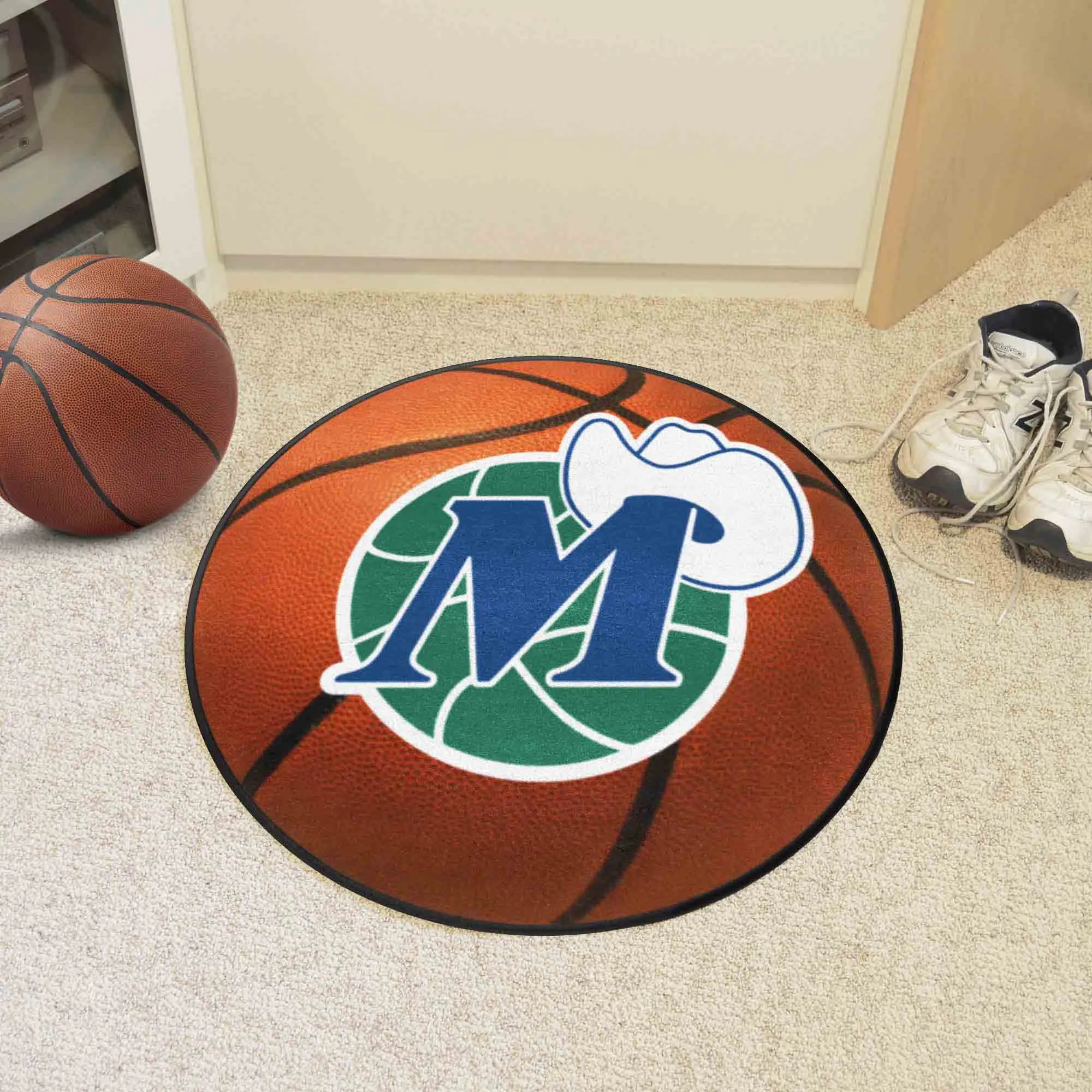 NBAV ? Dallas Mavericks Basketball Mat