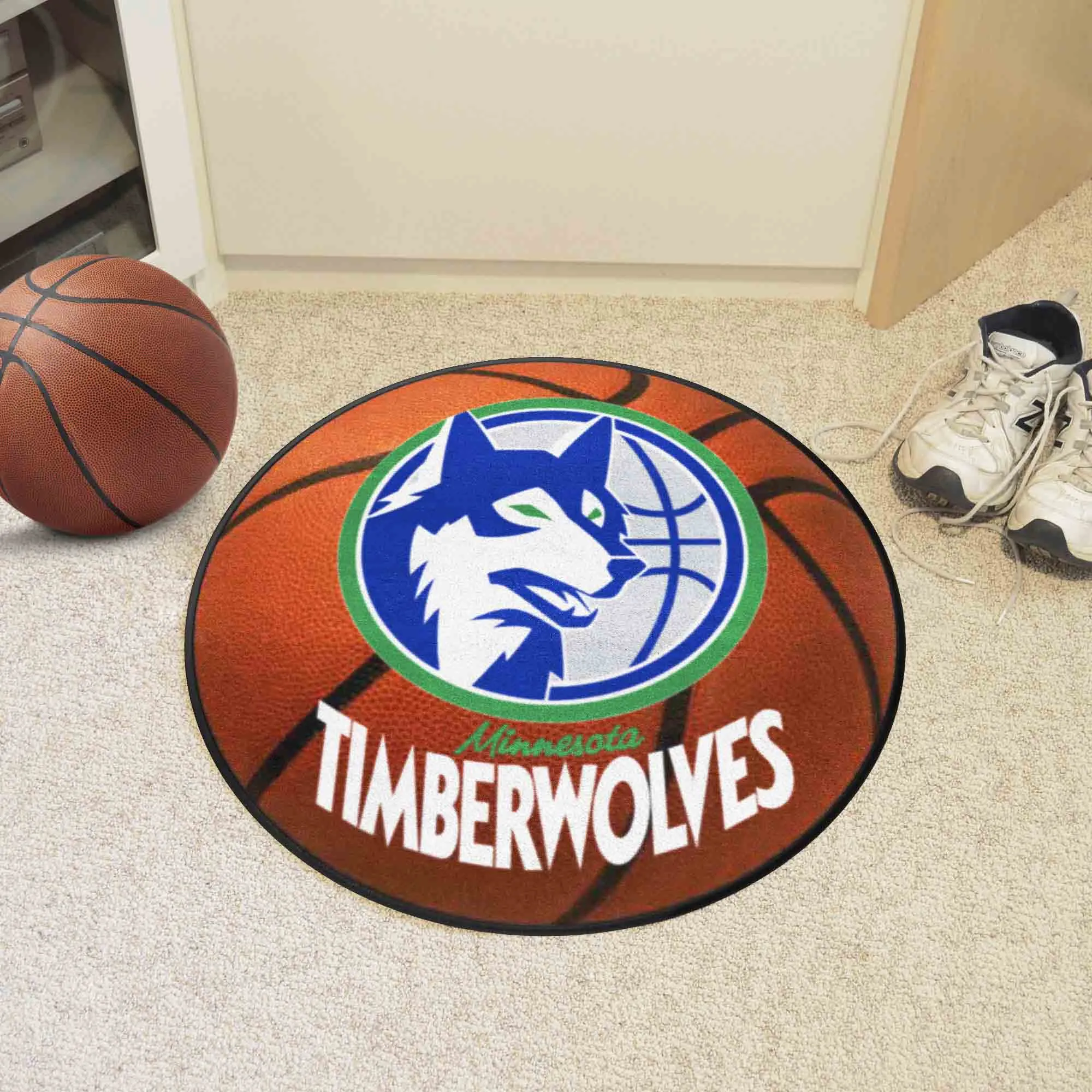 NBAV ? Minnesota Timberwolves Basketball Mat