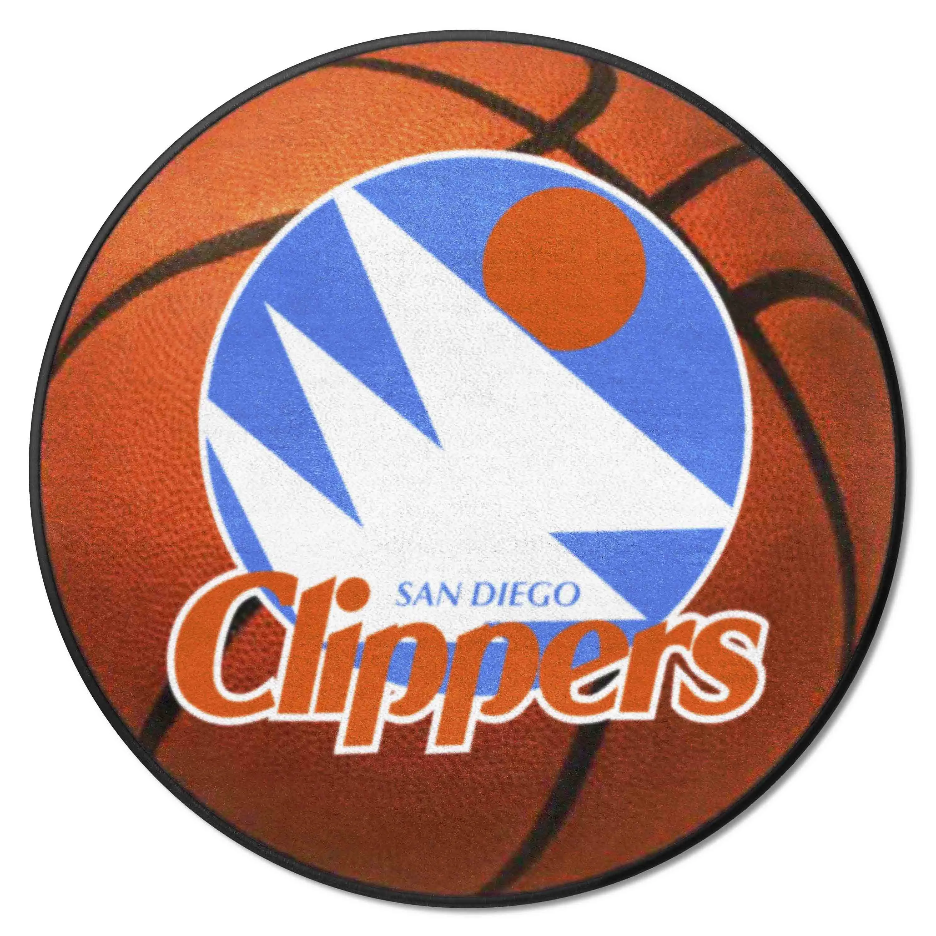 NBAV ? San Diego Clippers Basketball Mat