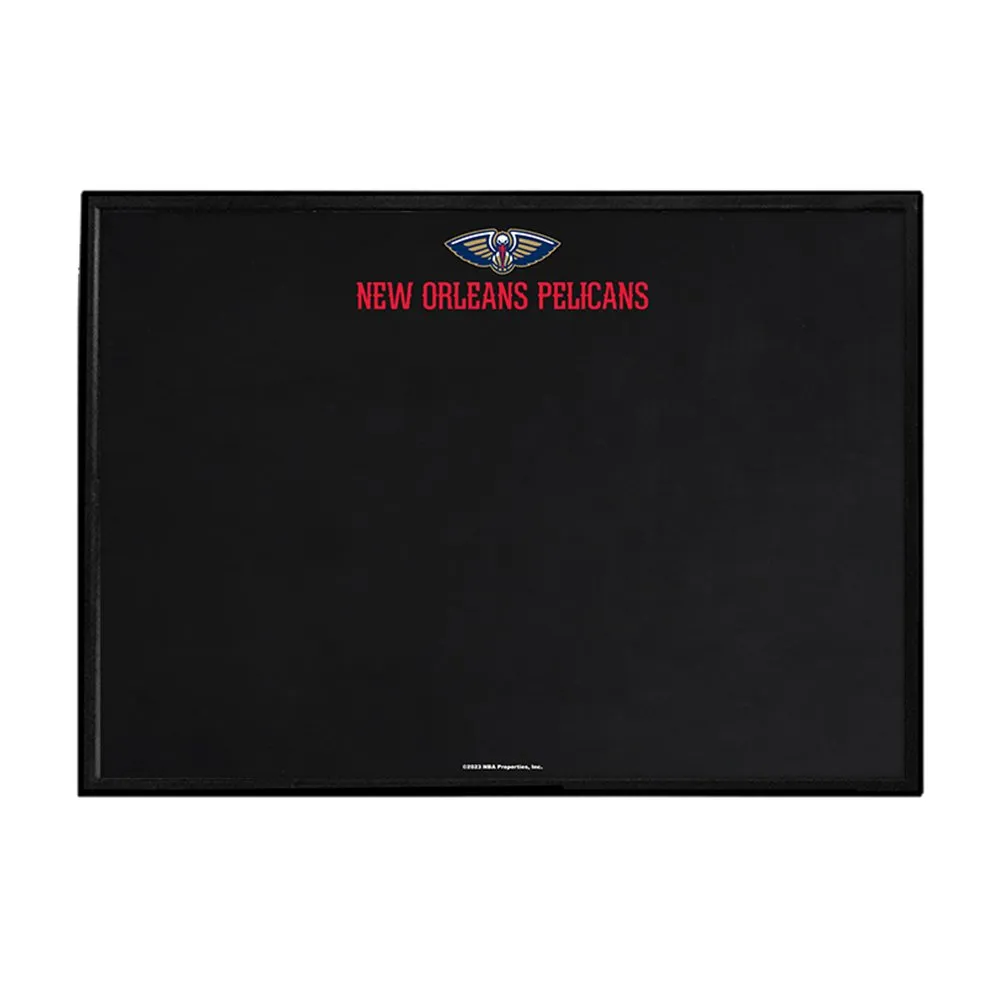 New Orleans Pelicans: Framed Chalkboard